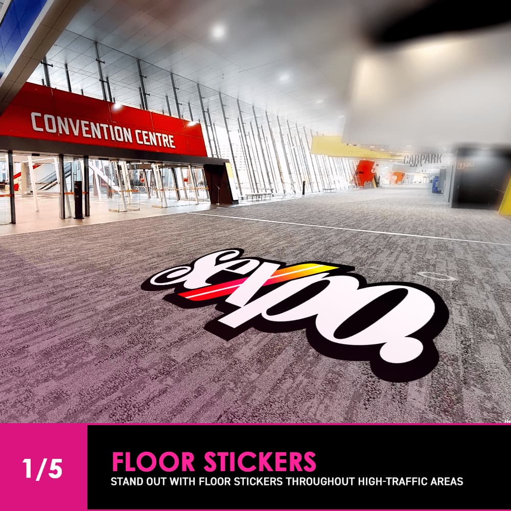 Floor Stickers Sponsor